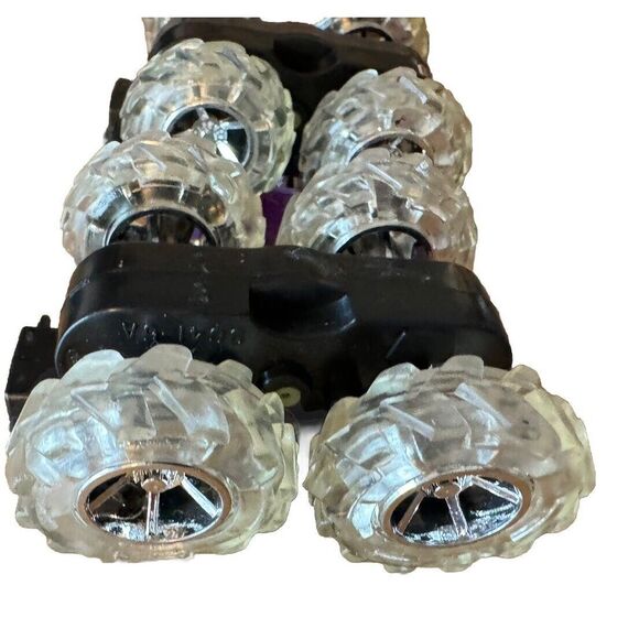 Super Truck Toy VTG 1980's Set Of 2 Rare Black And Purple - Picture 5 of 8